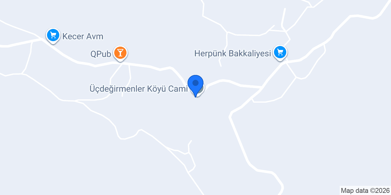 Üçdeğirmenler İlk Okulu konumu