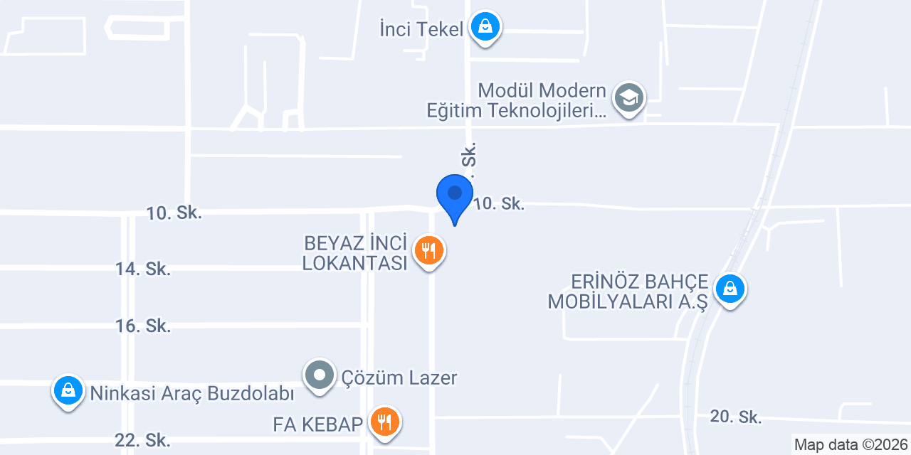 Eraslan Plastik konumu