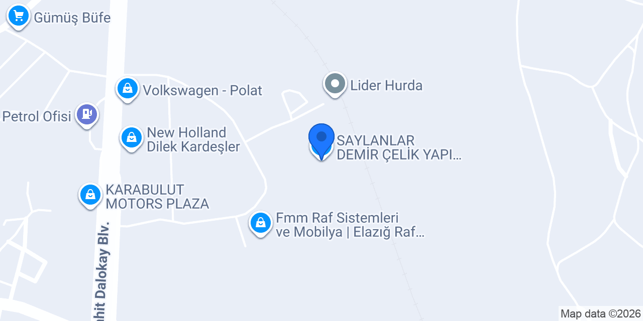 SAYLANLAR DEMİR ÇELİK YAPI MALZ. MAĞ. konumu
