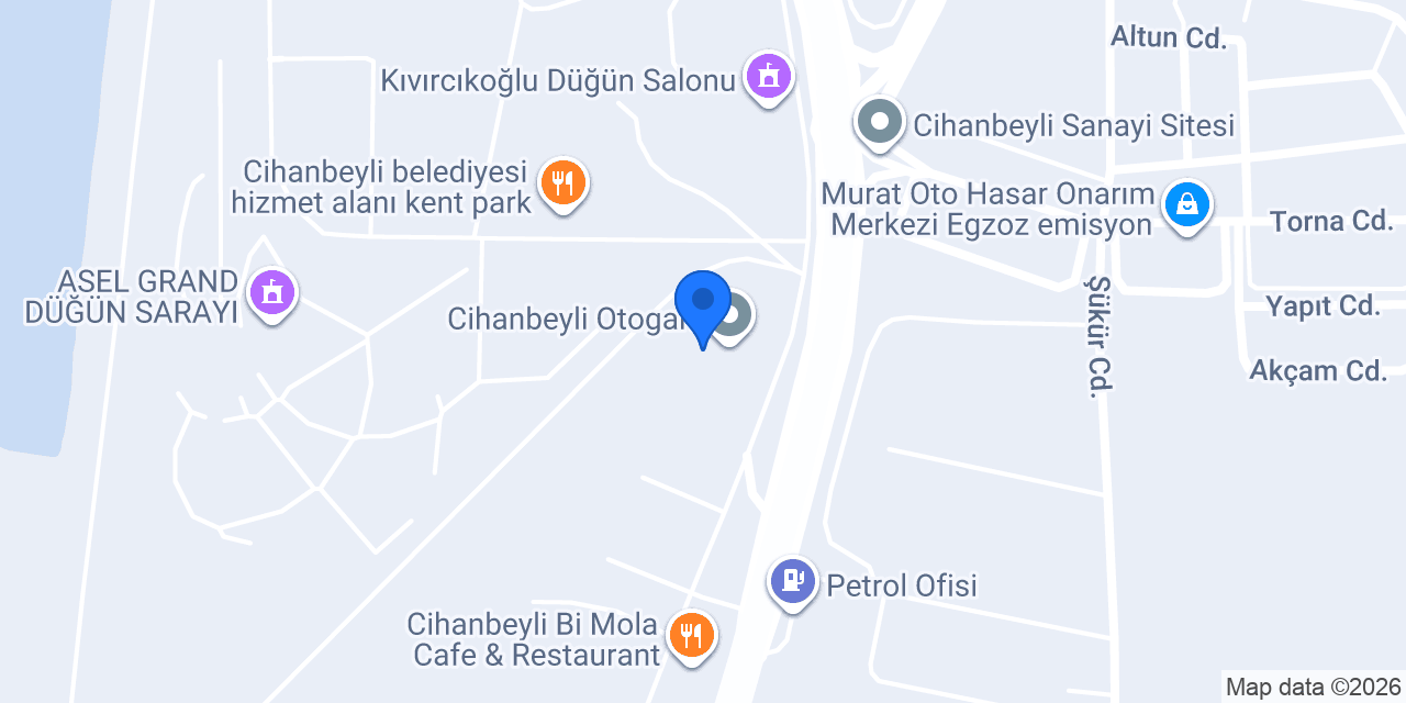 CİHANBEYLİ TUR konumu