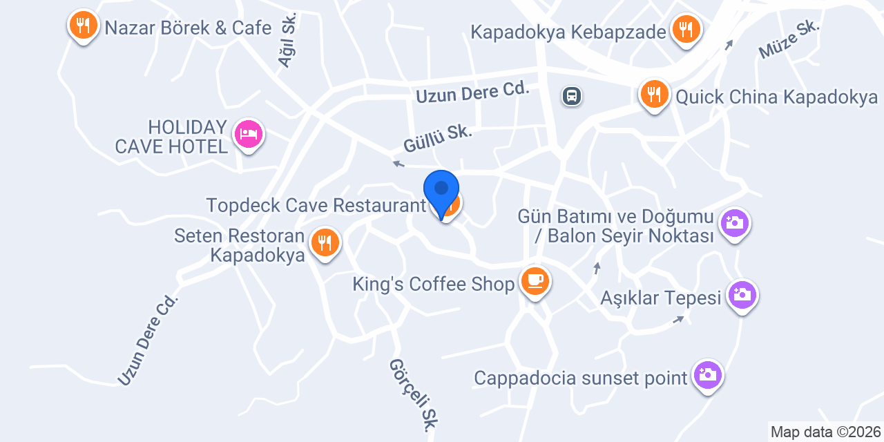 Happy Cave House konumu