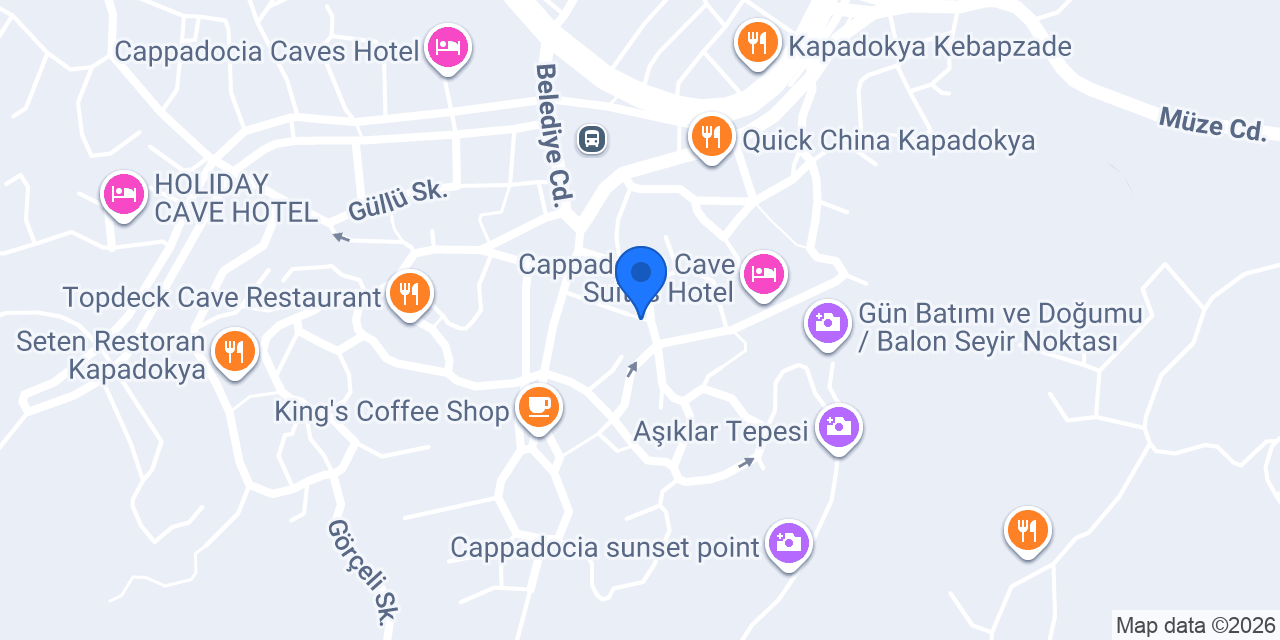 Grap & Go Point Göreme konumu