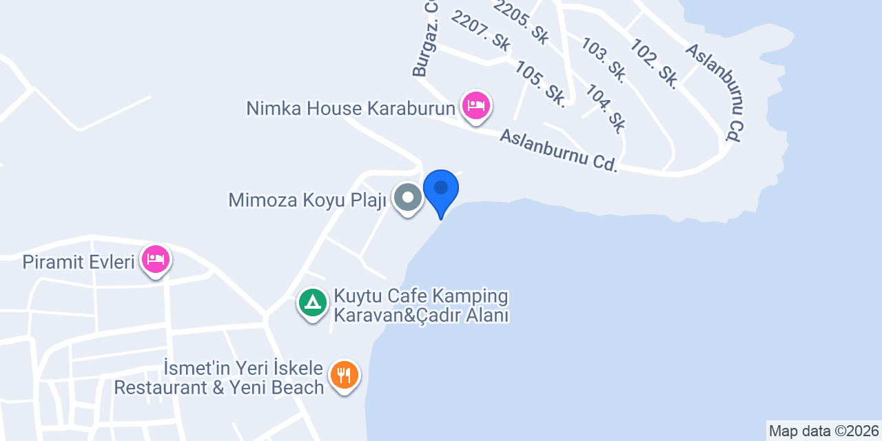 Taşada Otel & Restaurant konumu