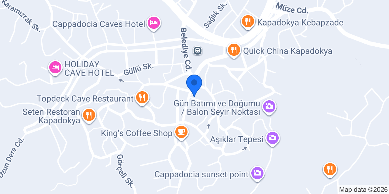 Old Town Travel konumu
