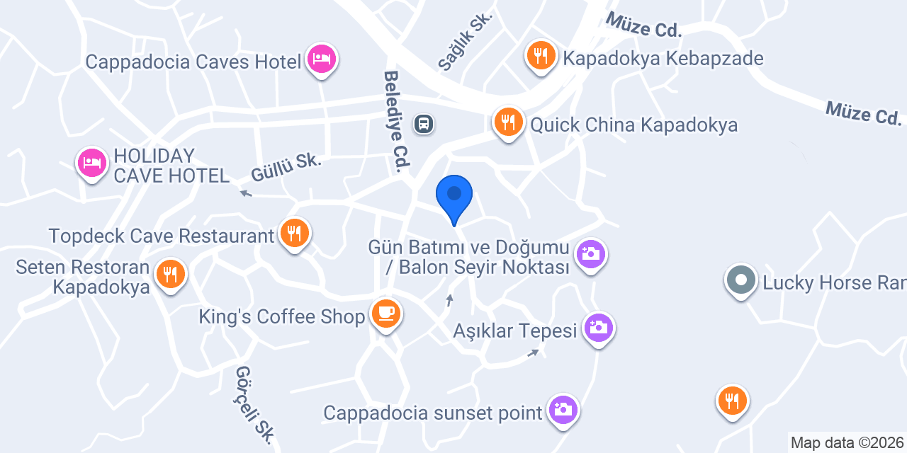 Oasis Cafe konumu