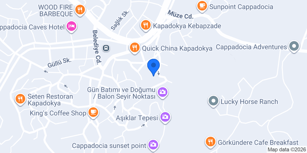 Alâ Cappadocia Restaurant & Lounge konumu
