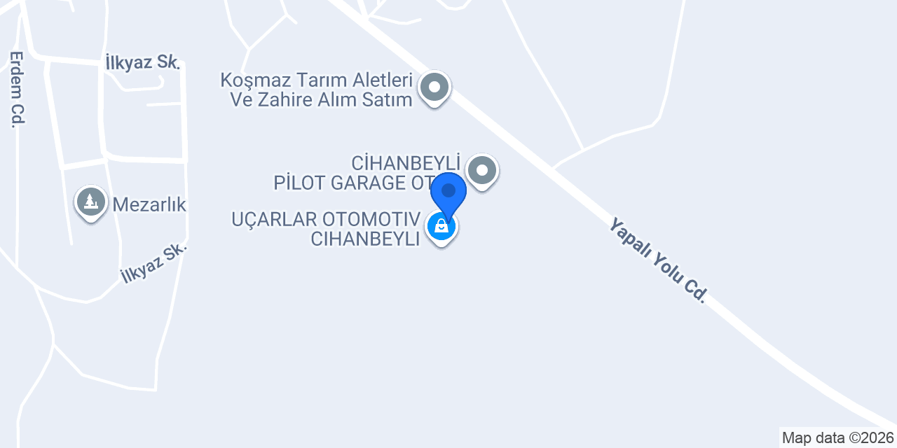 GÖZELOĞLU OTOMOTİV konumu