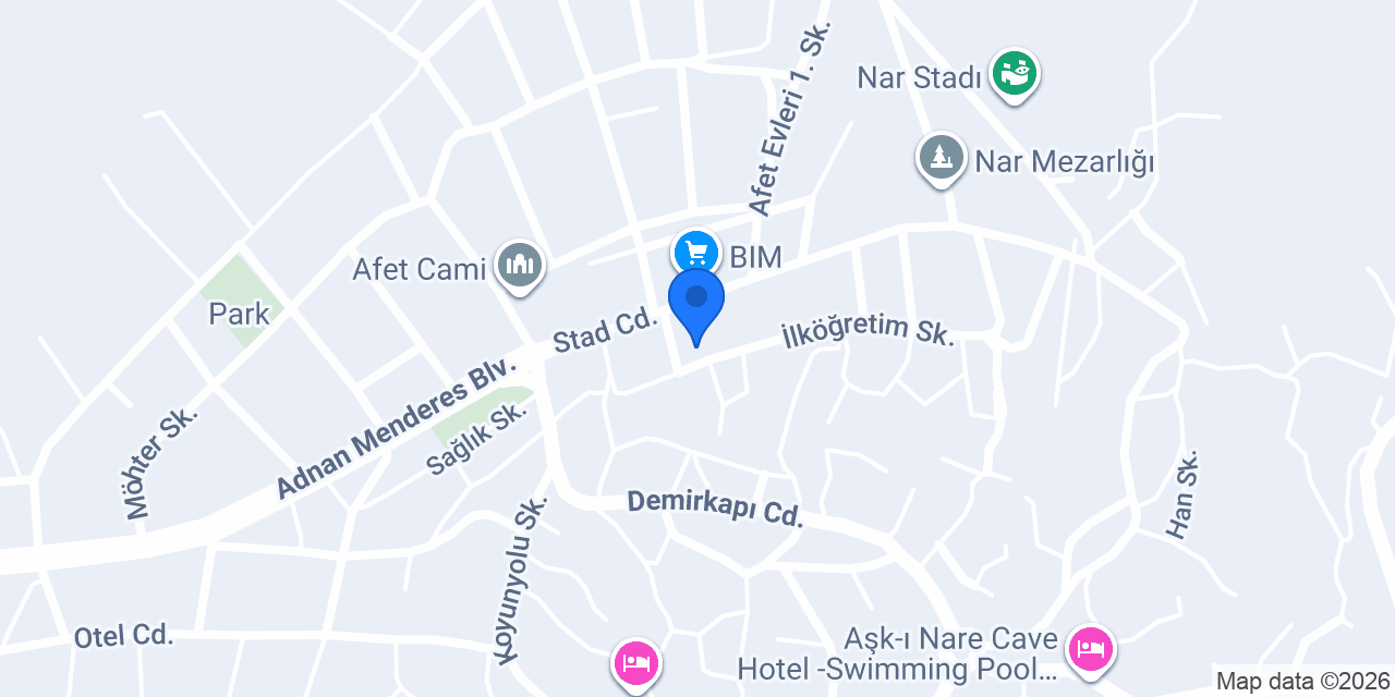 Nar İlkokulu konumu