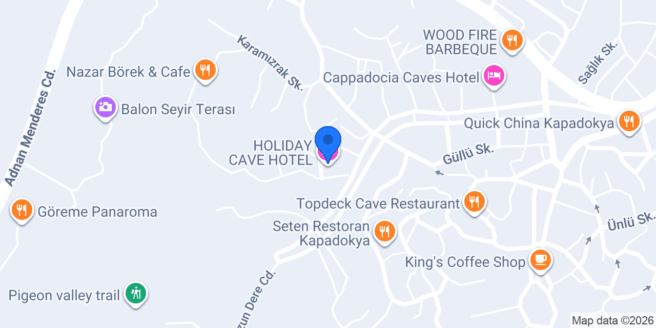HOLIDAY CAVE HOTEL konumu