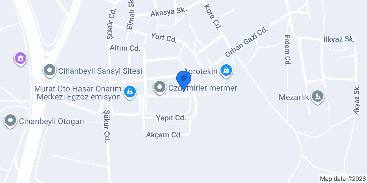 Aktaş demir doğrama konumu