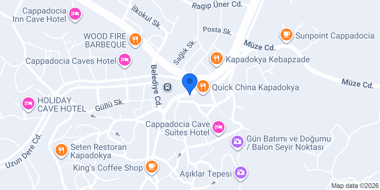 Casaba Cafe konumu