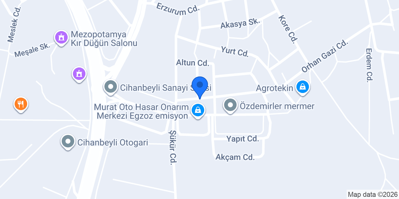 ÇİMEN OTO KAPORTA BOYA konumu