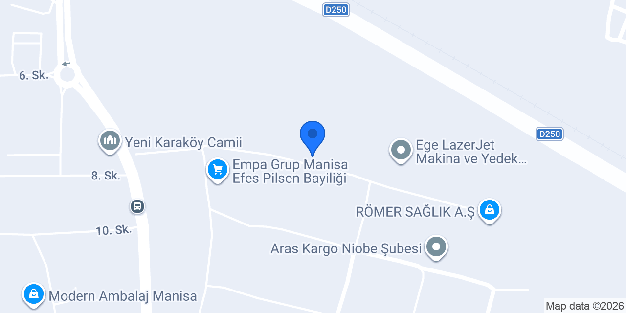 BANTEX Endüstriyel Yapıştırıcılar konumu