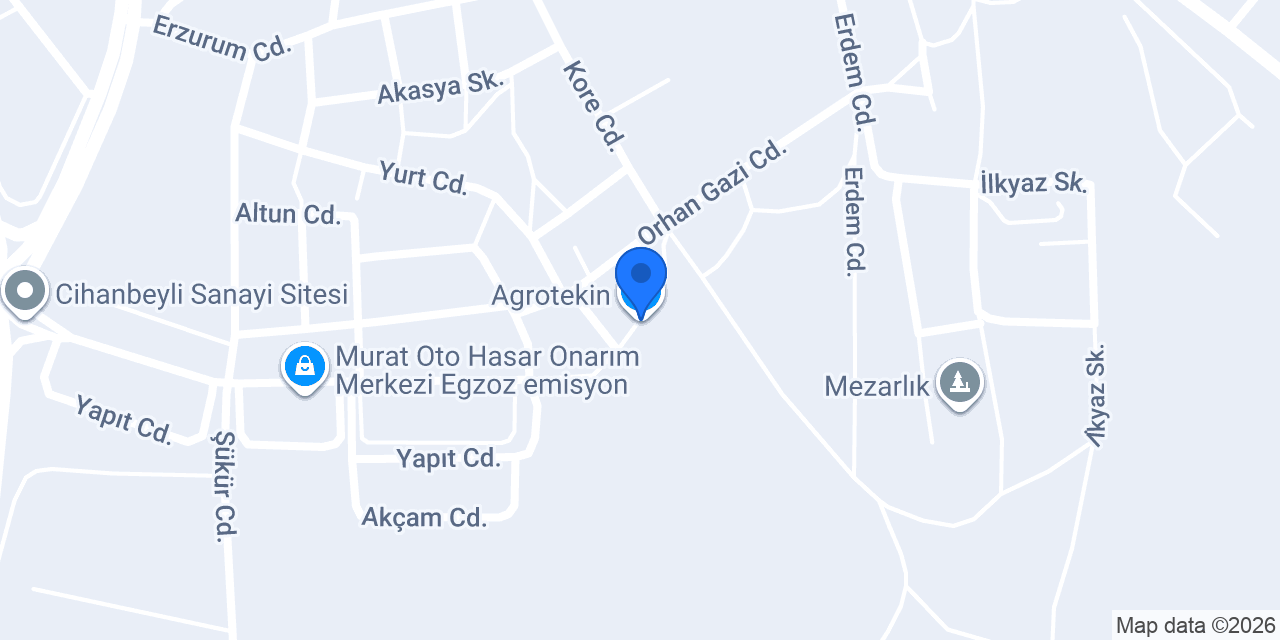 Agrotekin konumu