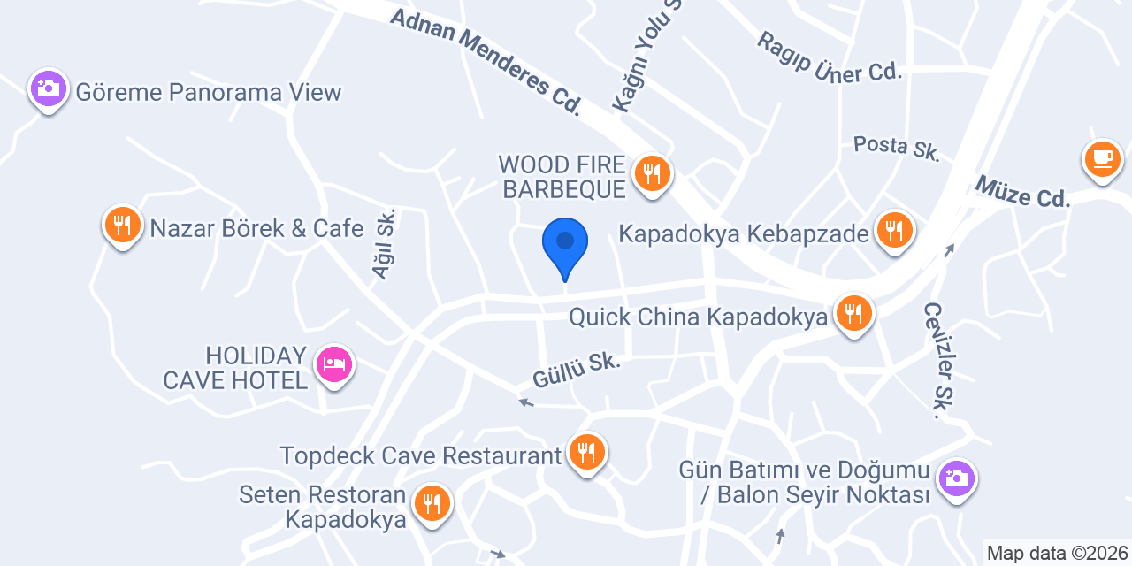 Atak Hotel konumu