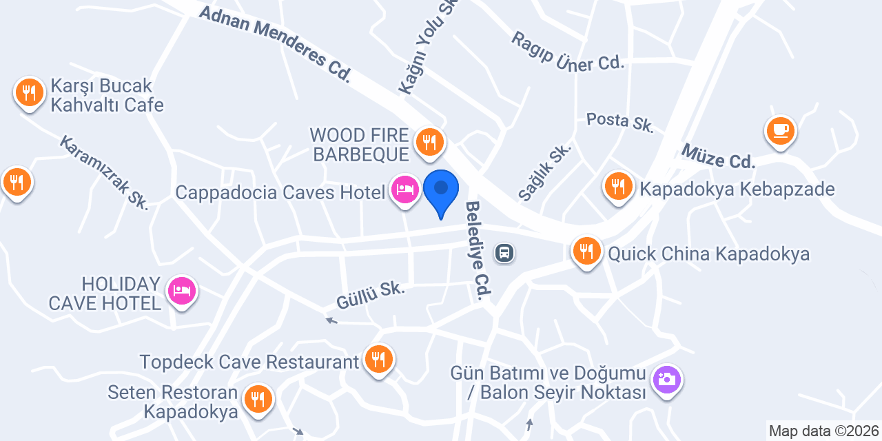Reborn Spa Cappadocia & Private Turkish Bath konumu