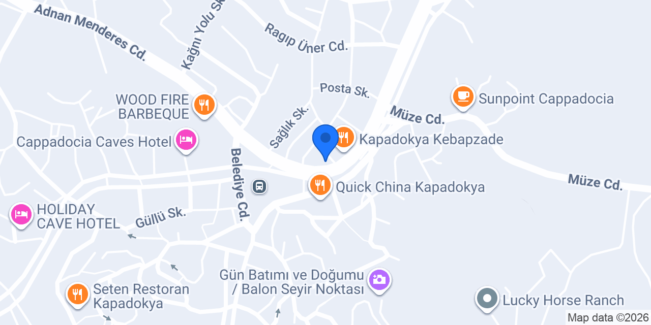 Sedef Restaurant konumu