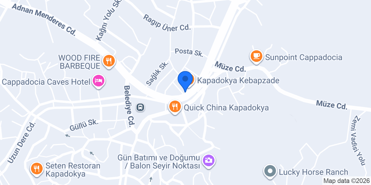 İstanbul restaurant cafe konumu
