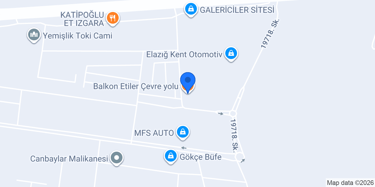 Balkon Etiler Çevre yolu konumu