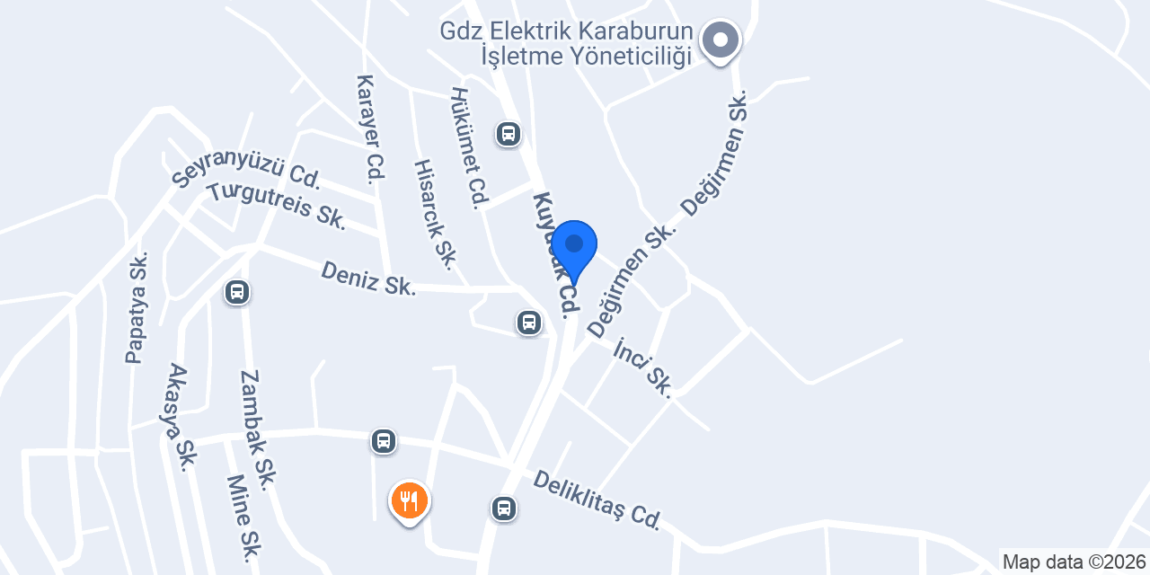 Karaburundayim Emlak konumu