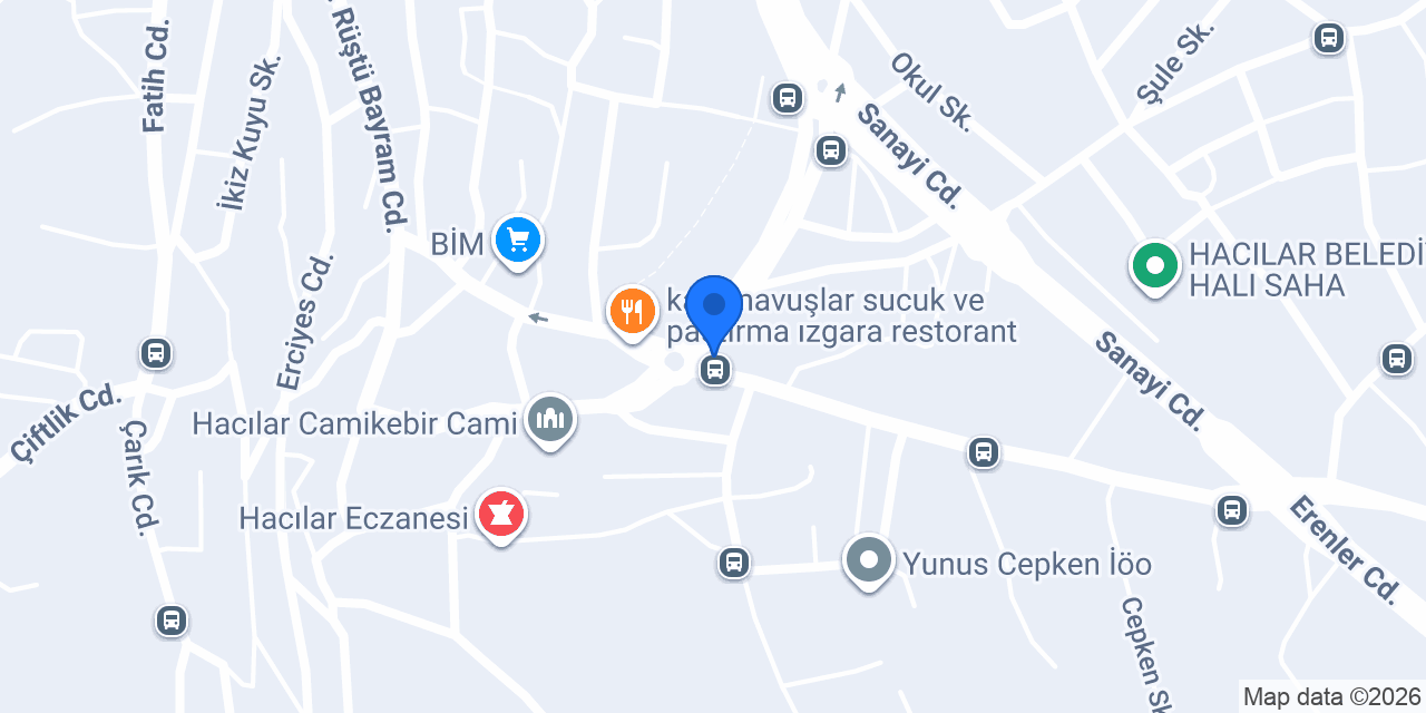 Millet Kasabı konumu