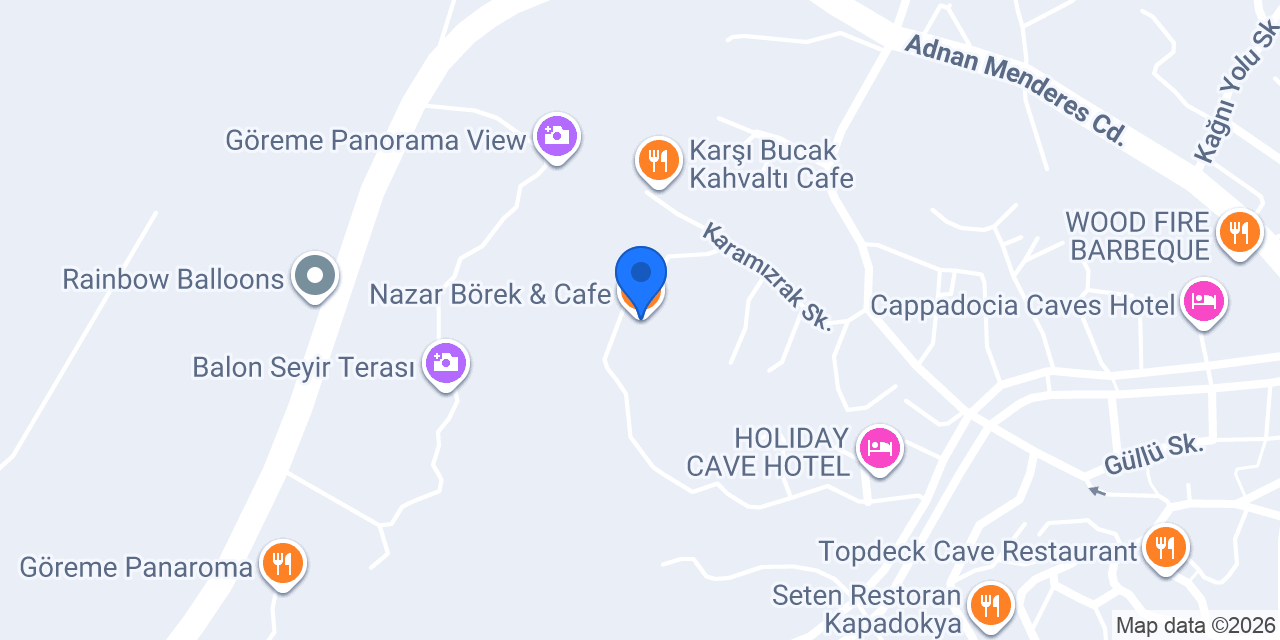 Nazar Börek & Cafe konumu