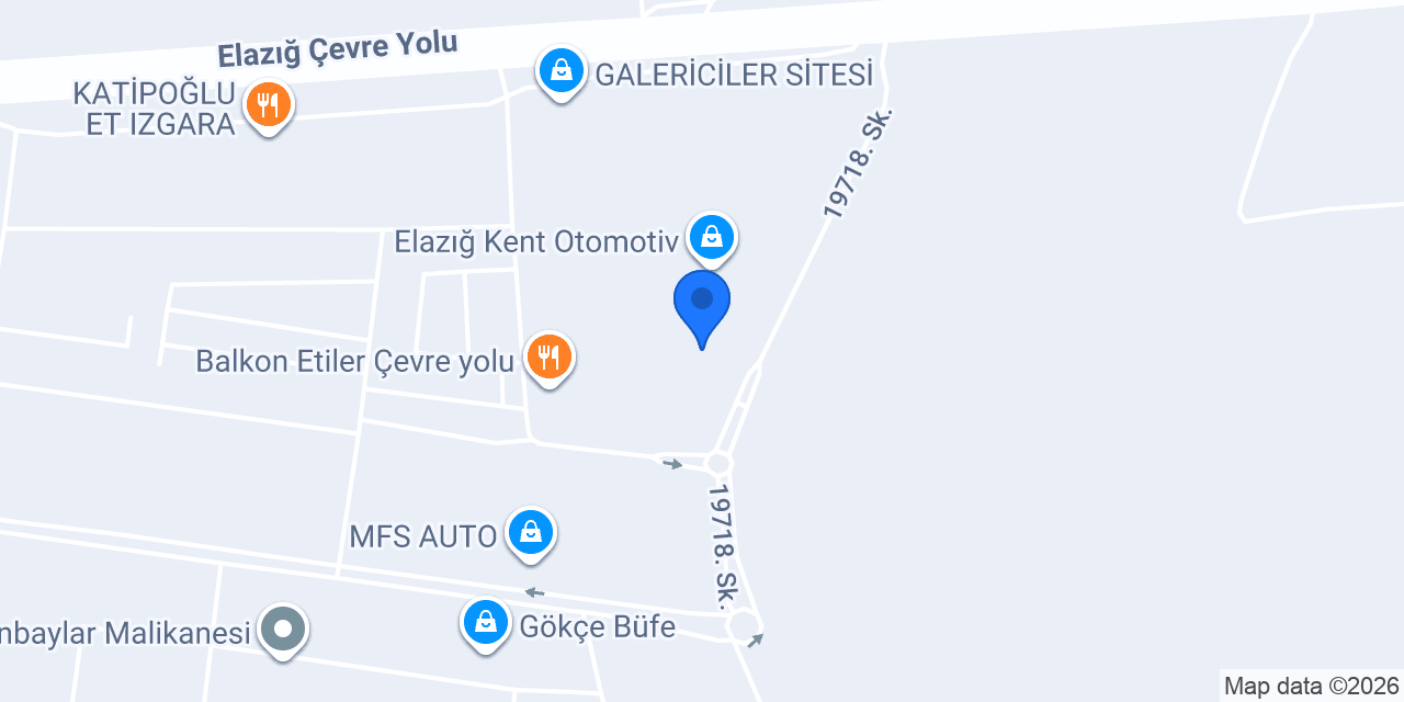 Dabakoğlu Oto konumu