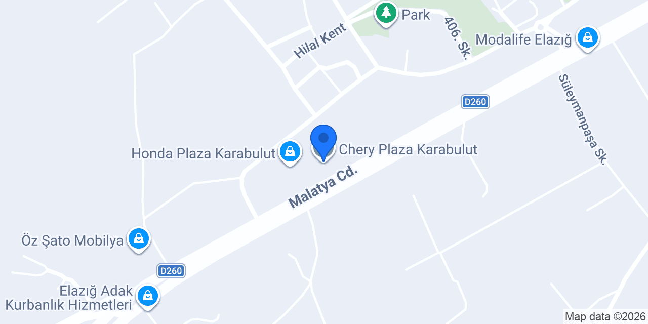 Elazığ Bahar Koleji konumu