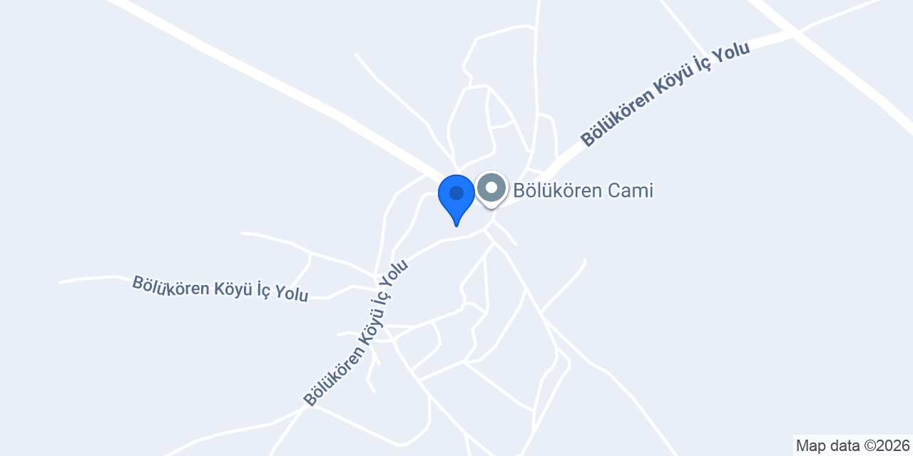 Bölükören İlköğretim Okulu konumu