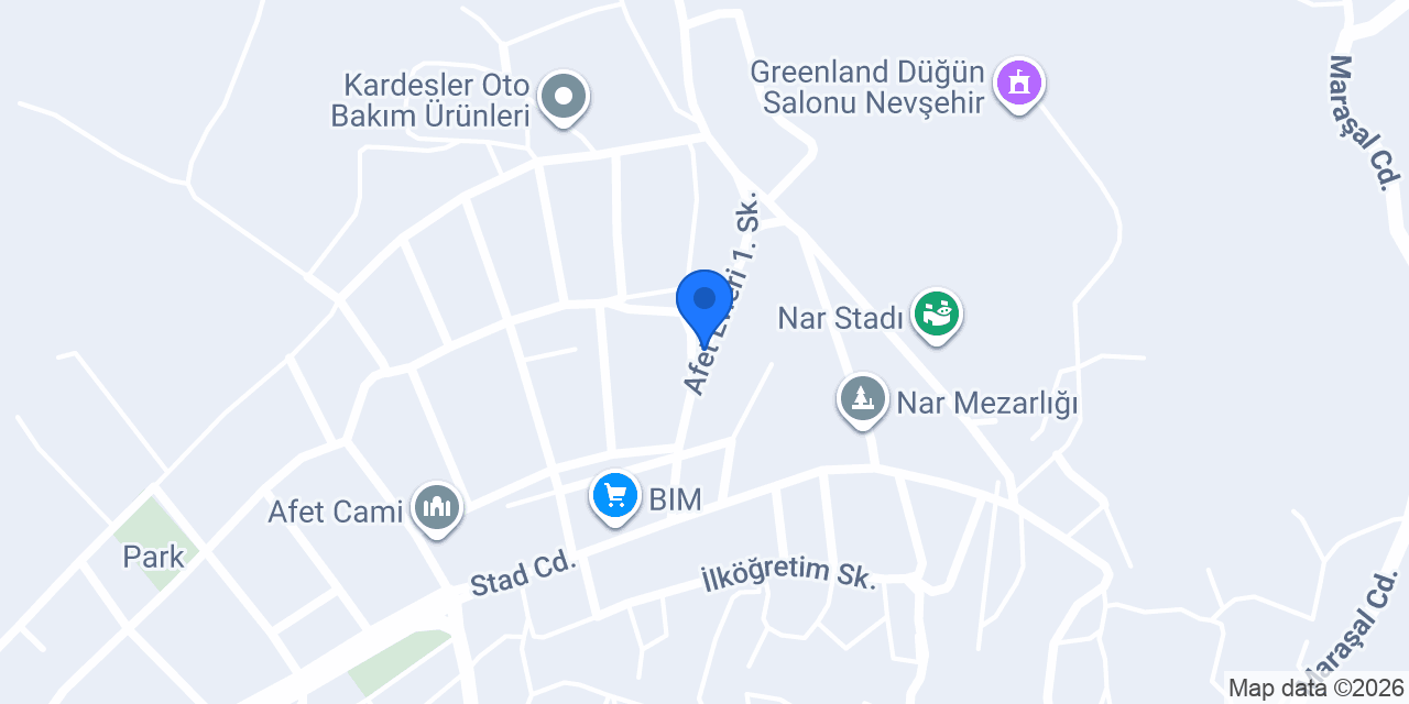 Yeniçeşme İlkokulu konumu
