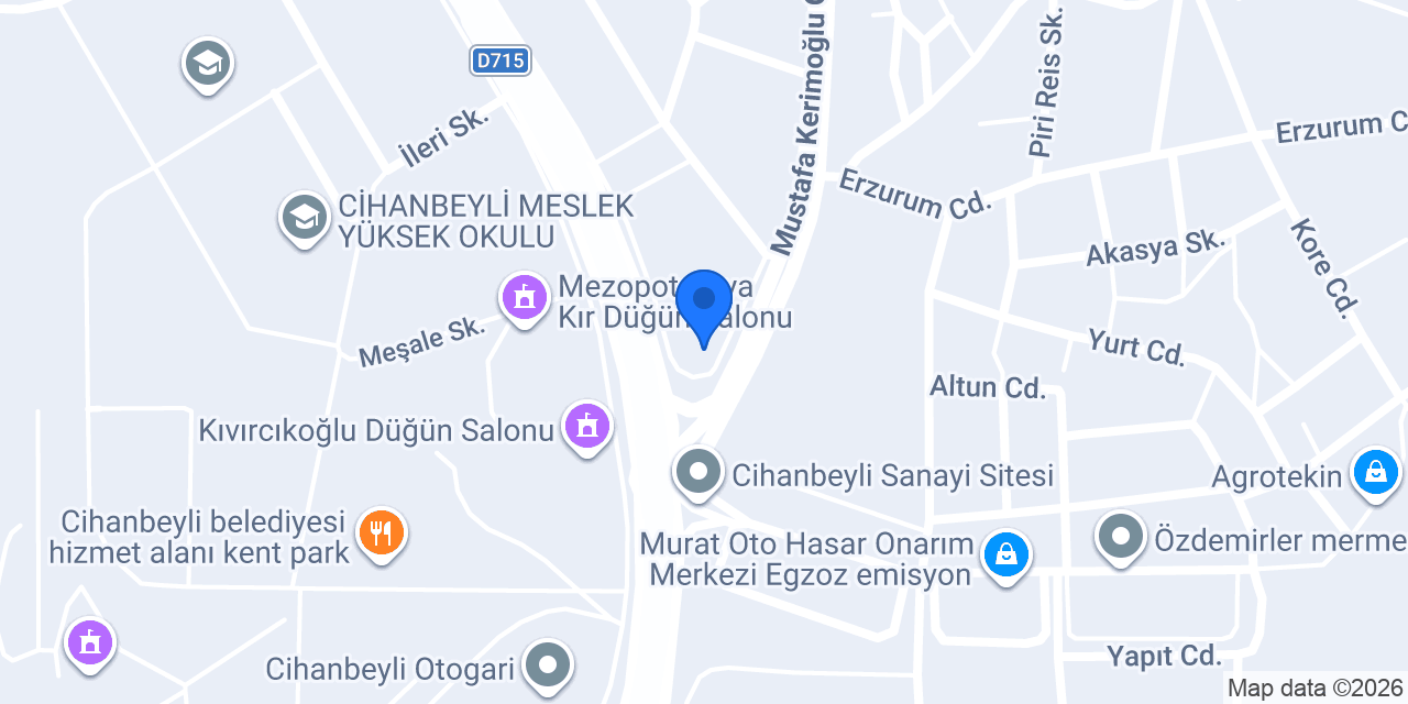 ekrem binici konumu