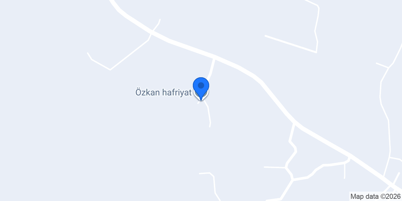 Özkan hafriyat konumu