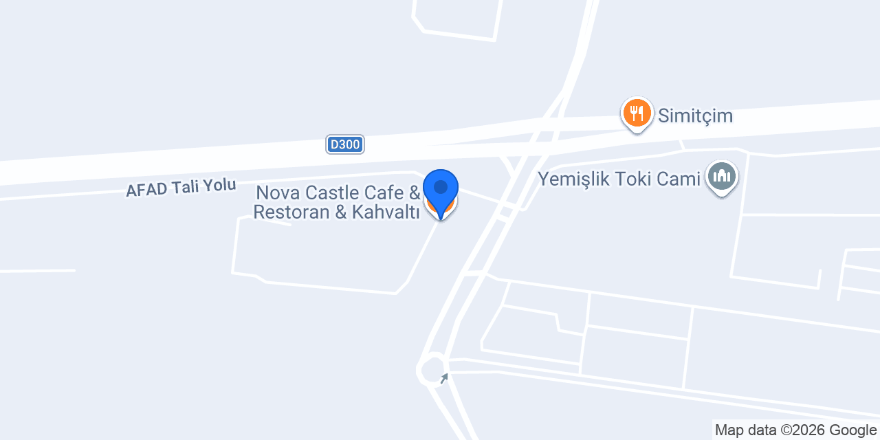 Nova Castle Cafe & Restoran & Kahvaltı konumu