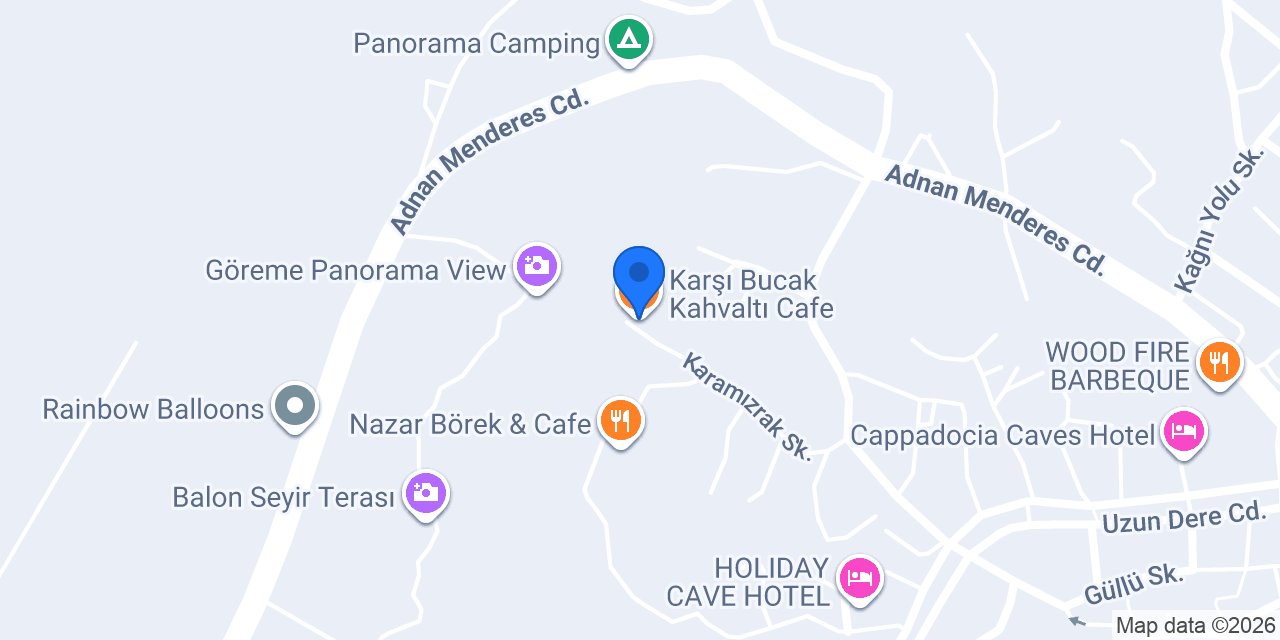 Karşı Bucak Kahvaltı Cafe konumu