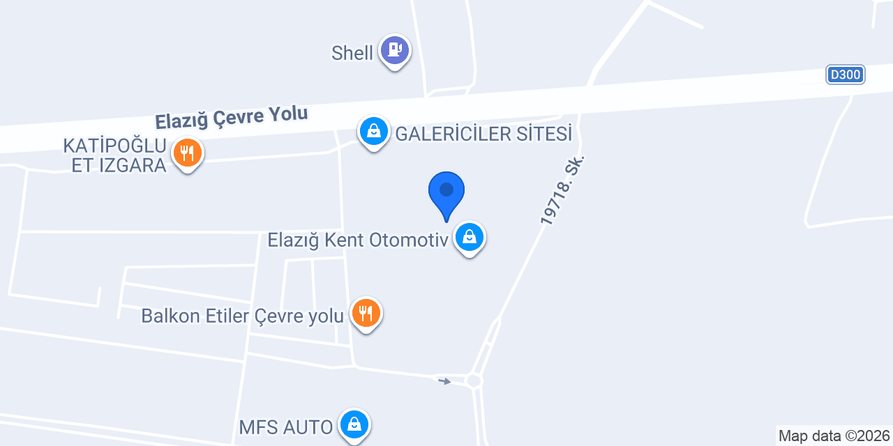 Asaf Auto konumu