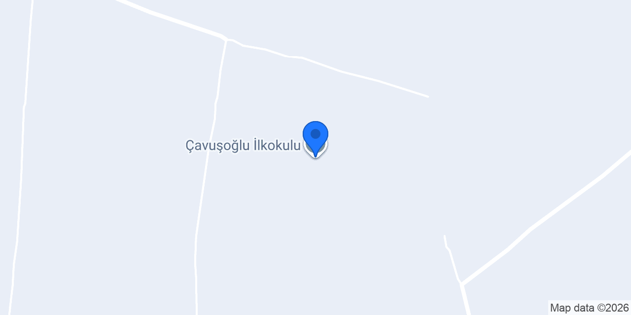 Çavuşoğlu İlkokulu konumu
