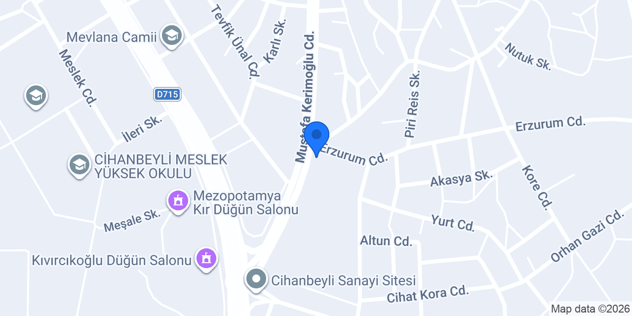 Cihanbeyli Talha hafriyat konumu