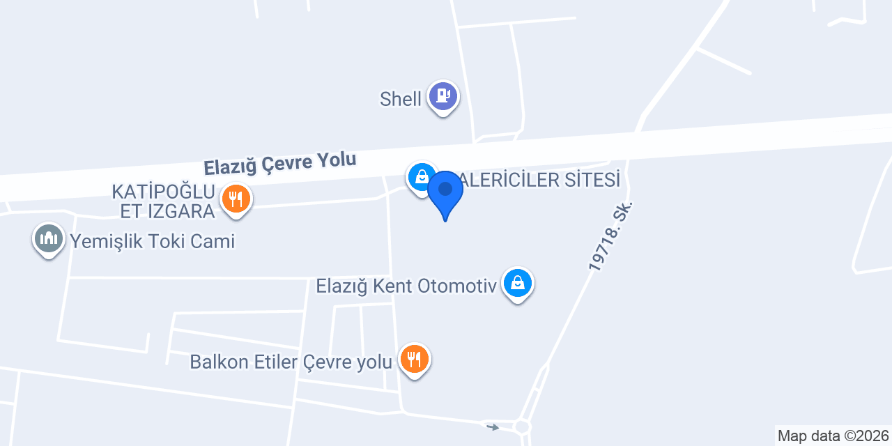 BAŞKAN AUTO ELAZIĞ konumu