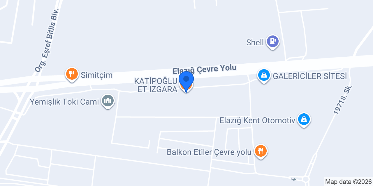 KATİPOĞLU ET IZGARA konumu
