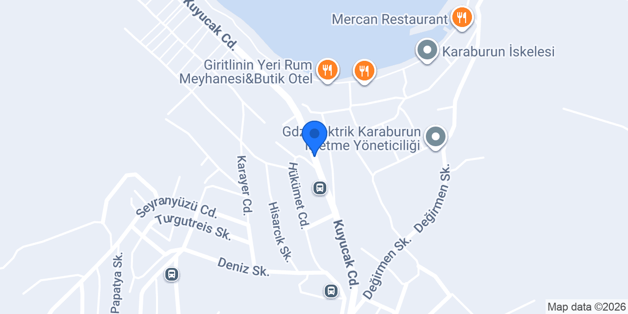 Dostlar Konuk Evi konumu