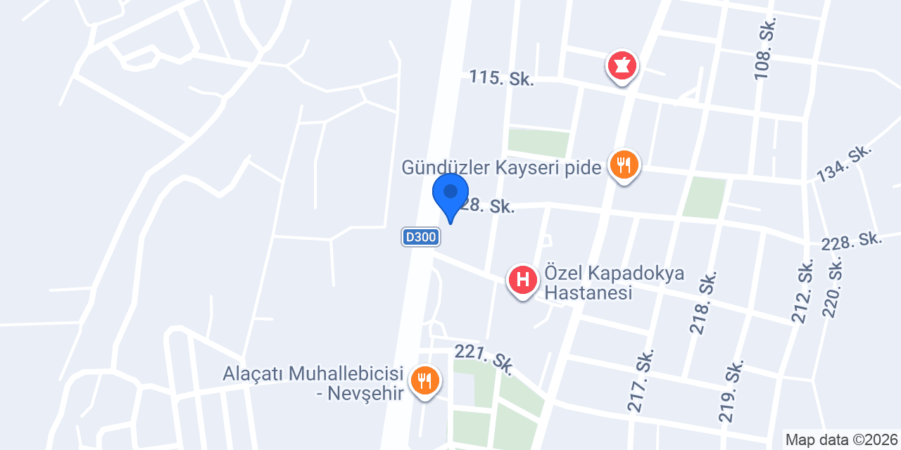Köksal Mobilya konumu
