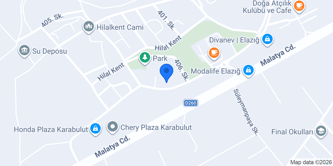Harput Koleji konumu