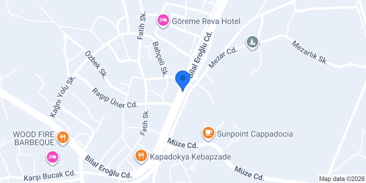 KAPADOKYA ECZANESİ konumu