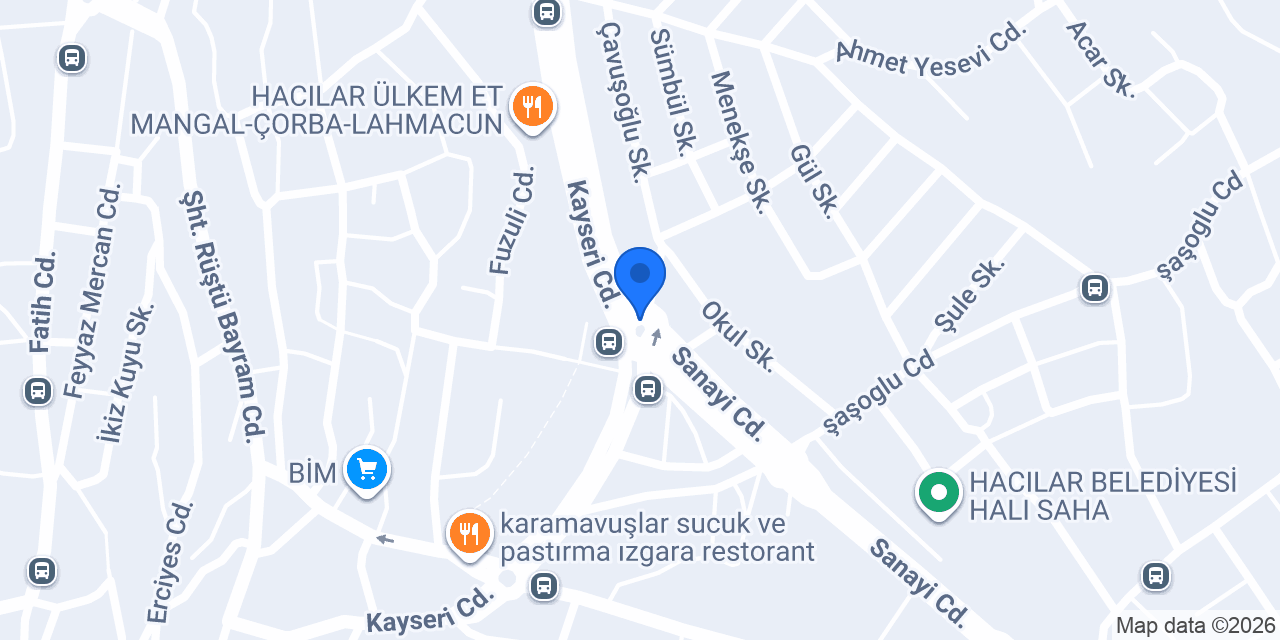 TEKNO BAHÇE konumu
