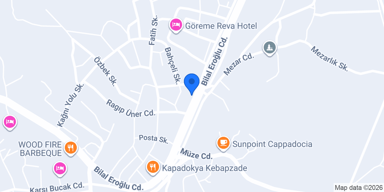 Göreme Han Restaurant konumu