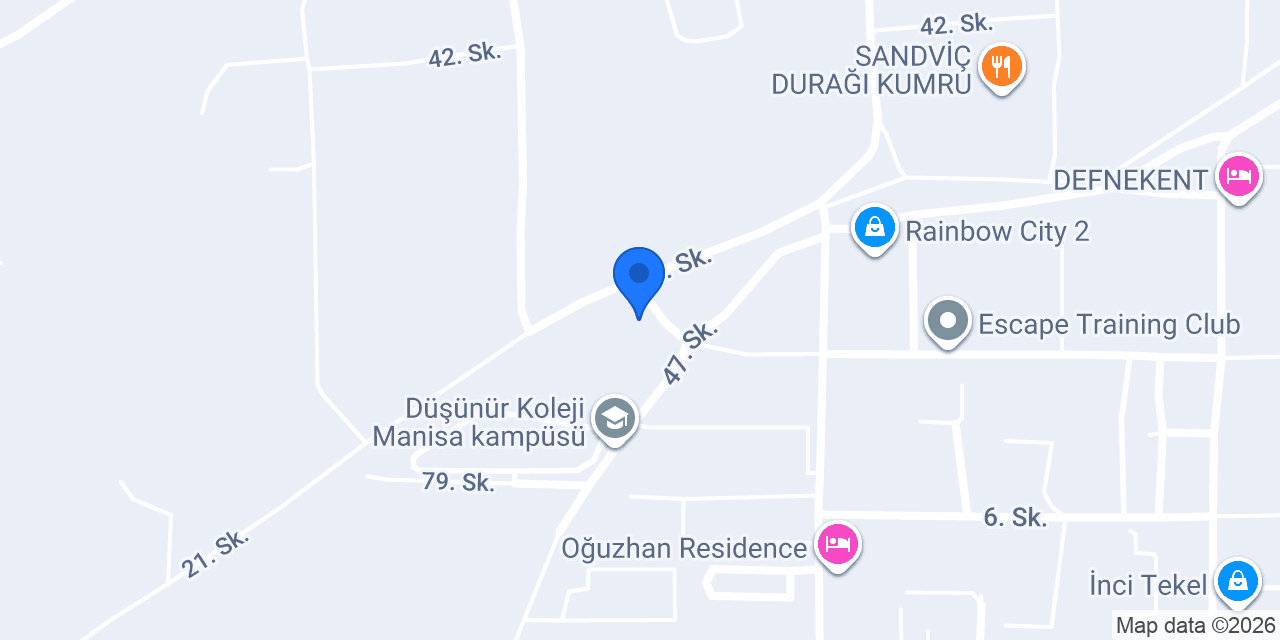 Manisa TTH Luxe Vip Transfer konumu