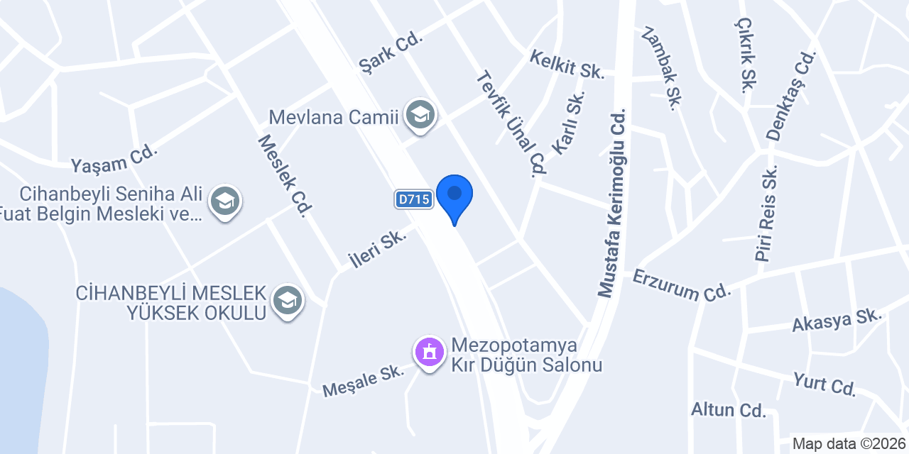 CAN MOBİLYA İSTİKBAL konumu