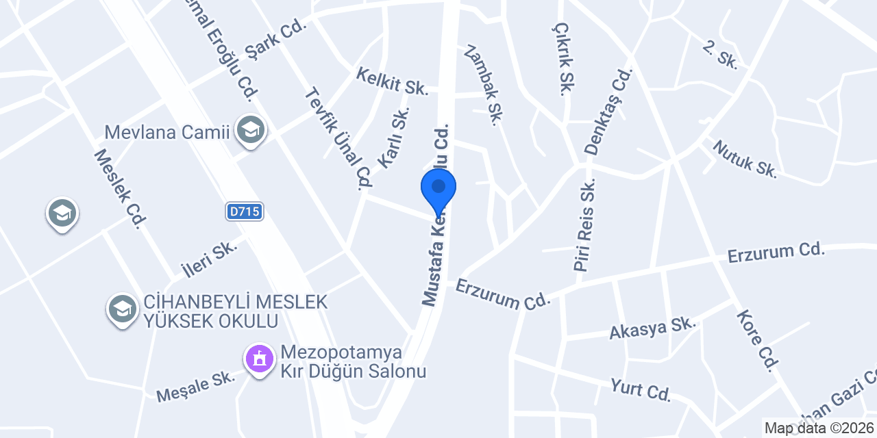 Coşkar Karavan konumu