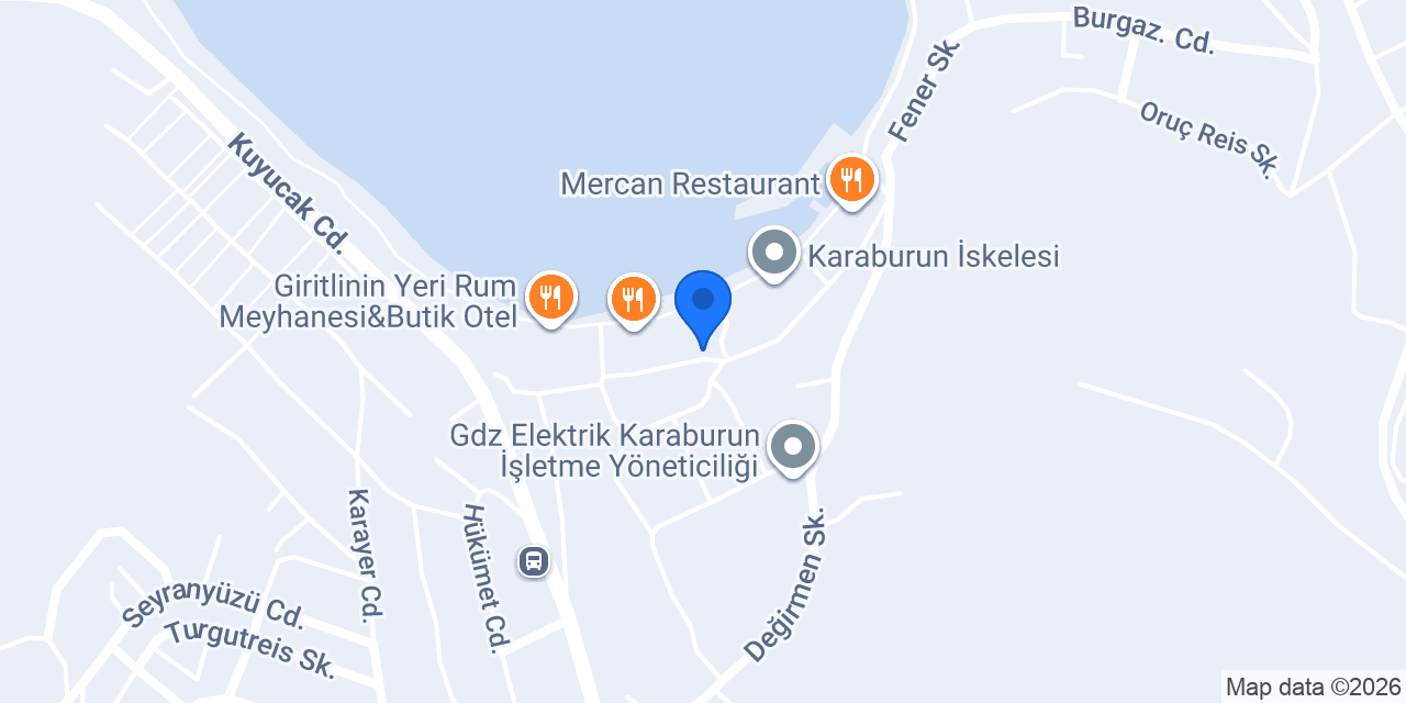 Balıkchı Karaburun konumu