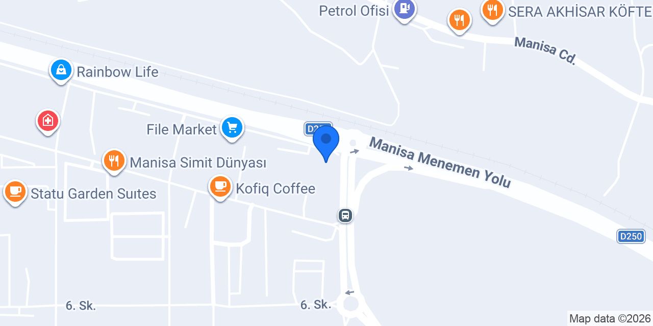 Petrol Ofisi konumu